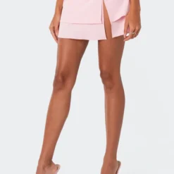 Nala Low Rise Slitted Mini Skirt -Default Template 2 03.2125135