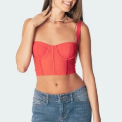 Teagen Mesh Corset Top