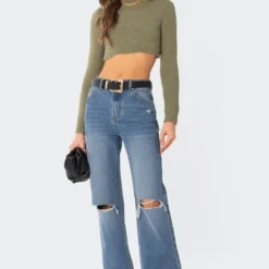 Blaire Super Soft Cropped Sweater