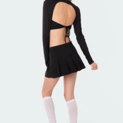 Reina Cut Out Open Back Crop Top -Default Template 2 10.1900941