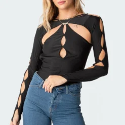 Dion Open-Back Bodysuit