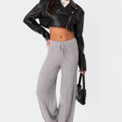 Kasey Cable Knit Pants -Default Template 2 11.298111