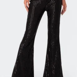 Nola Flared Sequin Pants
