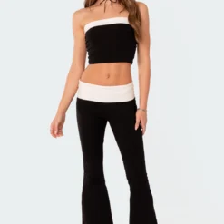 Contrast Fold Over Tube Top -Default Template 2 3.280046 2 4f63f699 e025 4d1e bf84 eacd8a1a0619