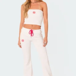 Cruz Low Rise Flared Sweatpants