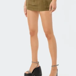 Utility Stretch Mini Skirt -Default Template 2 3.291157