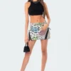 Rainbow Leopard Denim Skirt -Default Template 2 6.1900271