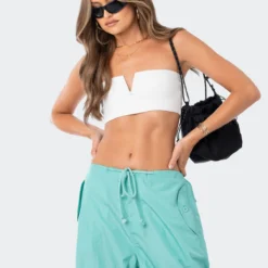 V Strapless Crop Top -Default Template 2 6.1902091