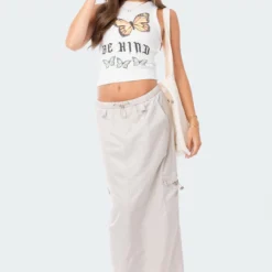 Demi Cargo Maxi Skirt
