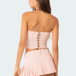 Karmen Gathered Lace Up Corset -Default Template 2 6.5 II3659 98617742 8561 4b8b 8d0e 5dc071dcd3e5