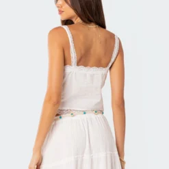 Peony Split Front Lacey Top -Default Template 2 6.5 II4732 7ede5be2 58d8 4a06 982b 74c5d7da0e50