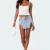 Slits 4 Dayz Denim Mini Skirt -Default Template 2 6.50998 62bb486b 6a93 46aa 9237 96f0de9feb90