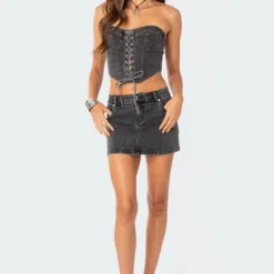 Waverly Denim Mini Skirt -Default Template 2 6.6II8488 9d3ab42c 23ed 4376 9903 aeed074d3a16