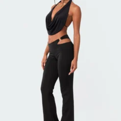 Ashanti Low-Rise Cut-Out Flared Pants -Default Template 2 7.194403 dca65fea 2a3c 4fcf 99aa 51fb0e017fa5