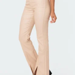 Jo Faux Leather Slit Pants -Default Template 2 8.101132