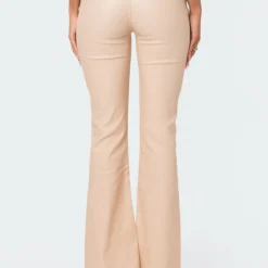 Jo Faux Leather Slit Pants -Default Template 2 8.101168