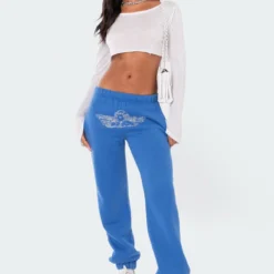 Angie Rhinestone Sweatpants