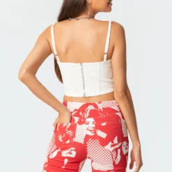 Keelee Denim Corset Top -Default Template 2 8.240458