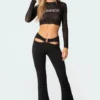 Soph Buckle Flared Pants -Default Template 2 8.241046