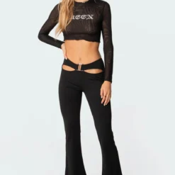 Soph Buckle Flared Pants -Default Template 2 8.241048
