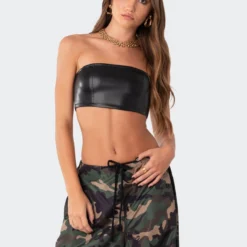 Sage Latex Bandeau Top