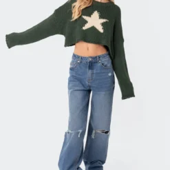 Mega Star Cropped Sweater -Default Template 2 9.191738