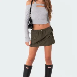 Delta Cargo Mini Skirt