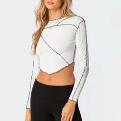 Tia Asymmetrical Stitch Top -Default Template 2 9.200272