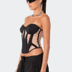 Galaxy Cupped Mesh Corset -Default Template 2 9.204928