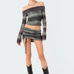 Terah Drawstring Mesh Mini Skirt -Default Template 2 9.206626 1704ff15 9210 4013 81e0 9575b66b7494