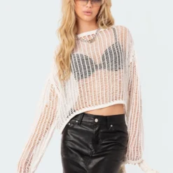 Aylin Oversized Hole Sweater -Default Template 2 EdiktedLookbook1915