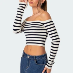 Miranda Off Shoulder Knit Top -Default Template 2 Edikted 09 13 202319463