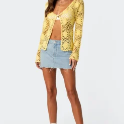 Jessie Low-Rise Denim Skirt -Default Template 2 Edikted 09 13 202319782