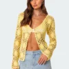 Sunflower Crochet Cardigan -Default Template 2 Edikted 09 13 202319832