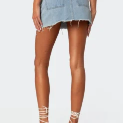 Jessie Low-Rise Denim Skirt -Default Template 2 Edikted 09 13 202319856