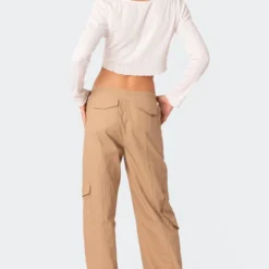 Pointelle Crop Top -Default Template 2 Edikted LookBook Jan4 20237241