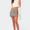 Faded Low Rise Faux Leather Mini Skirt -Default Template 2 Edikted LookBook Jan4 20238490