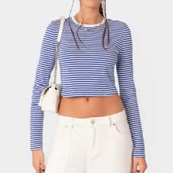 Montie Striped Long Sleeve T-Shirt