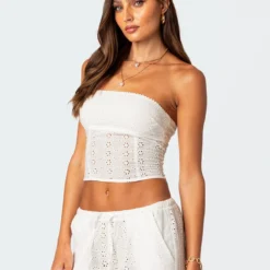 Lemon Lacey Cotton Corset -Default Template 2 Edikted Lookbook 07 10 202319019