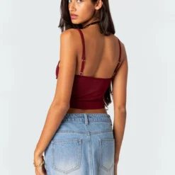 Cressida Sheer Mesh Tank Top -Default Template 2 Edikted Lookbook 08 07 20230586