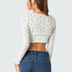 Pointelle Two Piece Shrug Top -Default Template 2 Edikted Lookbook 08 07 202311431