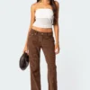 Corduroy Bootcut Flared Pants -Default Template 2 Edikted Lookbook 08 07 20231454 2