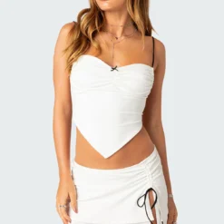 Beatriz Open Back Tank Top