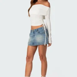 Gathered Fold Over Drawstring Top -Default Template 2 Edikted Lookbook 08 08 20233319