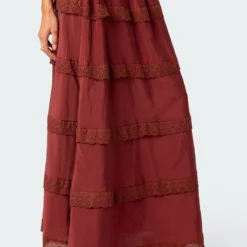 Tiered Lace Trim Maxi Skirt -Default Template 2 Edikted Lookbook 08 08 20234672