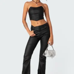 Luna Faux Leather Stretch Corset -Default Template 2 Edikted Lookbook 08 08 20235224