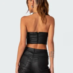 Luna Faux Leather Stretch Corset -Default Template 2 Edikted Lookbook 08 08 20235300