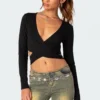 Layla Wrap Crop Top -Default Template 2 Edikted Lookbook 08 08 20235902