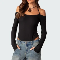 Model Off Duty Ribbed Bodysuit