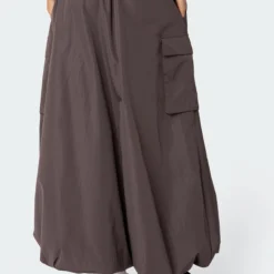 Bubble Cargo Nylon Maxi Skirt -Default Template 2 Edikted Lookbook 09 04 202330846